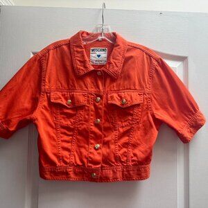 Moschino Jeans Orange Jacket